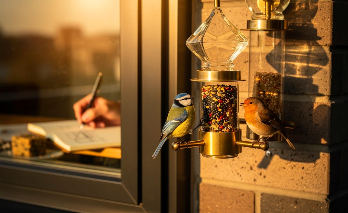 Der Trend, Fenster mit Vogelfutter zu dekorieren – Architekten sind fasziniert